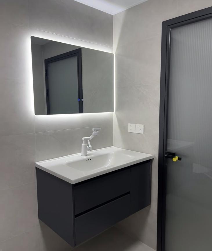 Aluminum alloy bathroom cabinet - Image 4