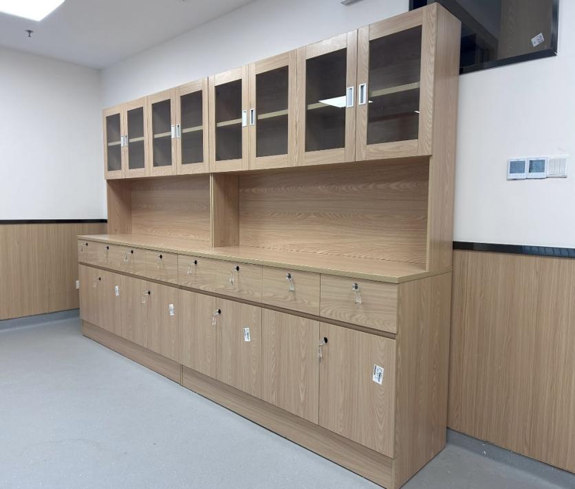 school office is equipped with various storage cabinets - Image 5
