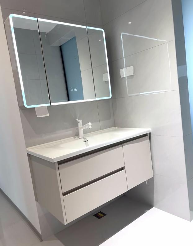 Aluminum alloy bathroom cabinet - Image 5